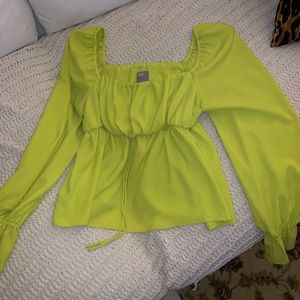 Long sleeve blouse